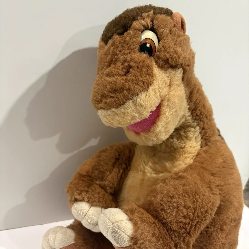 Vintage 1988 GUND Land Before Time Baby Dinosaur LITTLEFOOT 16